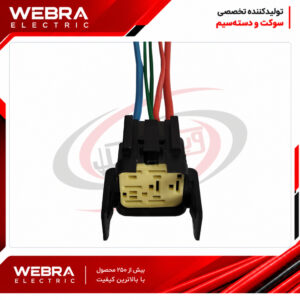 سوکت رله فن پژو 206