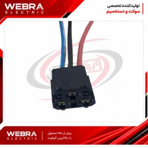 سوکت موتور فن پژو 206 سیم 2/5