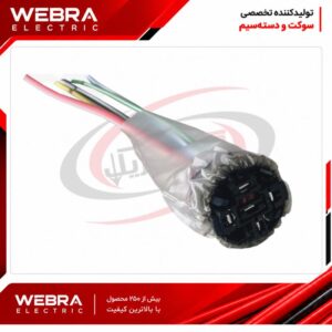 سوکت رله فن پژو کاور دار سیم 4
