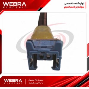 سوکت دو فیش همه کاره آبی آببندی