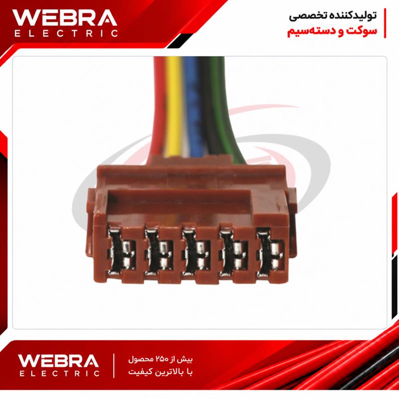 سوکت کلید شیشه بالابر پژو