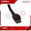 سوکت سه فیش سوزنی 206 طوسی