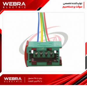 سوکت سنسور اکسیژن ساژم مادگی